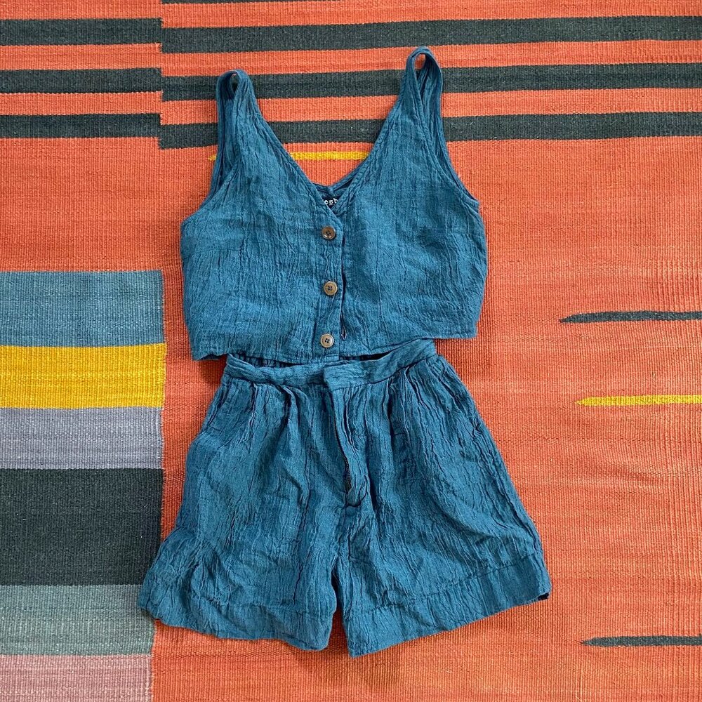 Esby Rosalin Short Romper Size Small
